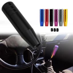 Car Universal 13cm Aluminum Gear Shift Knob MT Gear Stick Lever Shifter Knob Handle Extended JDM Gear Shifter Gear Head Knob