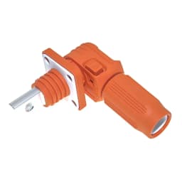 350A Single Core Energy Storage Connector 60-450A Copper Busbar Thread High Curren Terminal Block Wall Mounted Power Output Plug