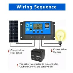 1000W Solar Panel 12V Solar Cell 10A-100A Controller Solar Plate Kit for Phone RV Car Caravan Home Camping Outdoor Battery