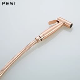 Handheld Bidet Spray Shower Set Toilet Sprayer Douche kit Bidet Faucet,Brushed Rose gold 304 Stainless Steel.