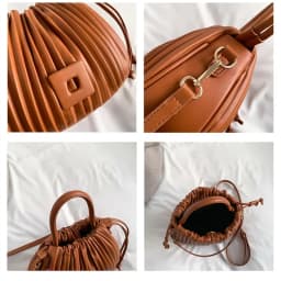 Fashion Brand Design Crossbody Bag for Women 2024 Luxury Vintage Shoulder Handbags Female Tote bags Casual PU Leather Bucket 가방