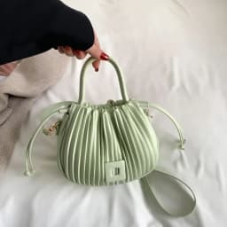 Fashion Brand Design Crossbody Bag for Women 2024 Luxury Vintage Shoulder Handbags Female Tote bags Casual PU Leather Bucket 가방