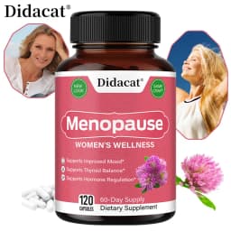 Menopause Relief Capsules - Improves Metabolism, Support Weight Management, Hot Flashes, Night Sweats Mood Supplements for Women