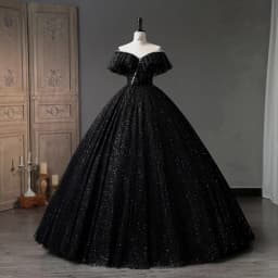 Sparkly Tulle Prom Dress Princess A Line Performance Dresses For Women Floor Length Birthday Gown 15 Quinceañera Graduation Gown