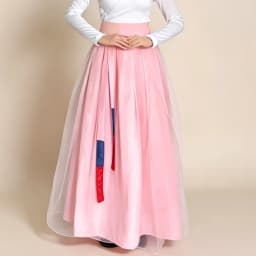 Korean Ethnic Dance Costume Women's Top Practice Uniform Half-length Skirt Performance Outfit Traditional Stage Wear