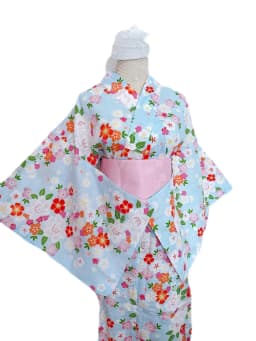 New Traditional Sle Kimono Batobe Cotton Material Photoaphy Conference Floral Color Women's Ethnic Clothing Stage Costume