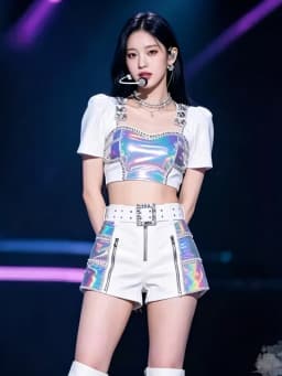 White Kpop Female Group Dance Performance Costume Jazz Stage Bar Gogo Show Outfit Singing Uniform Chinese Manufacturer