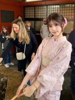 Traditional Japanese Kimono Style Bathrobe Dress Photography Costume for Young Women Autumn Fashion Ethnic Stage Clothing