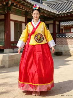 New Traditional Korean Hanbok Princess Skirt Performance Costume National Dance Sport Event Women's Fashion Ancient Style