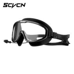 SCVCN Swimming Goggles Full Frame Swim Eyewear Clear Anti-fog Anti-ultraviolet Safe Water Lenses Accessories Triathlon Men Women