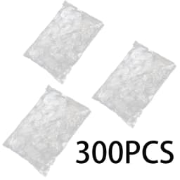 300Pcs Waterproof Earmuffs Disposable Earmuff Transparent Elastic Shower Hair Dye Protection Tool Shield Waterproof Earpack
