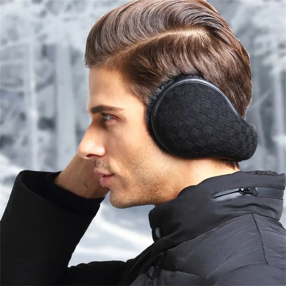 Behind Band Head Mens Warmer Winter Earwarmers Ear Muffs Earmuffs Knitting