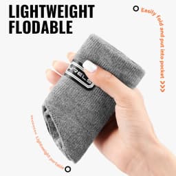 WRELS Ear Warmers Headband Fleece Earmuffs Winter Elastic Anti-Slip Headband Unisex Outdoors Sports Workout Headband Ear Muffs