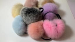 New 100% Natural Fox Fur Earlaps Fashion Women Fluffy Real Fox Fur Earmuffs Winter Lady Big Pompoms Fox Fur Plush Ear Muff