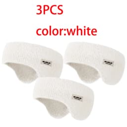 1/2/3Pairs Warmer Knitted Earmuffs Winter Windproof Outdoor Skiing Sport Cover Head Women Men Thick Cold Proof Cycling Earmuffs