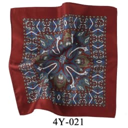 Tailor Smith Mens Pocket Squares Vintage Printed Checked Paisley Suit Handkerchiefs Luxury Men Hanky Accessories for gift