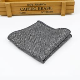 Men's and Women's Sunshine Style Wool Pocket Square Color Handkerchief Leisure Scarf 23cm