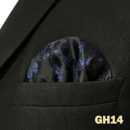 Men Pocket Square Handkerchief Multi Styles Paisley Floral Solid Jacquard Suit Pocket Towel Hanky Business Wedding Accessories
