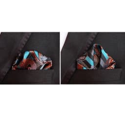 41 Colors 25*25cm Men's Business Suits Pocket Square Handkerchiefs for Wedding Paisley Dot Stripes Hankies Mens Pocket Towel