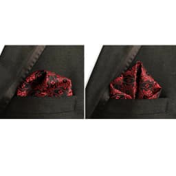 41 Colors 25*25cm Men's Business Suits Pocket Square Handkerchiefs for Wedding Paisley Dot Stripes Hankies Mens Pocket Towel