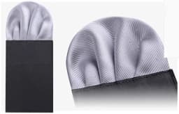 Men's Pre-folded Pocket Square Solid Polka Dots Handkerchiefs 17 Colors Gentleman Formal Wedding Party Business Chest Towel