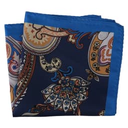 Tailor Smith Men's Luxury Suit Pocket Squares 30x30cm Large Size Business Printed Floral Paisley Solid Dot Hankies Chest Towel