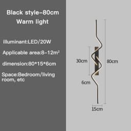 Modern Stairs Wall Light Nordic Living Room Lights For Wall Sconce Ceiling Light Home Decor Lighting Fixtures Long Decor Ghts