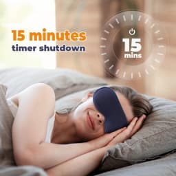 Reusable USB Electric Heated Steam Eyes Mask Hot Compress Warm Eye Care Massager Relieve Tired Eyes Dry Sleep Blindfold