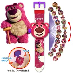 Cartoon Cars Story Elsa Losto 24 Pictures DSN Cartoon Projection Electronic Watch Lightning Mcqueen Snow White Gift