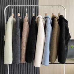 Soft Lamb Fur Short Coat Autumn New Style Comfortable Loose Women's Outerwear Pure Color Commute Style Zipper Closure Long Sl...