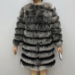 NEW Style 4in1 Real Fur Coats Women Natural Real Fur Jackets Vest Winter Outerwear Women Fox Fur Coat High Quality Fur Clothes