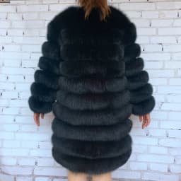 NEW Style 4in1 Real Fur Coats Women Natural Real Fur Jackets Vest Winter Outerwear Women Fox Fur Coat High Quality Fur Clothes