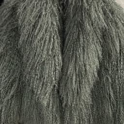YOLOAgain Women's Real Mongolia Sheep Fur Jacket Dark Brown Sheep Fur Jacket