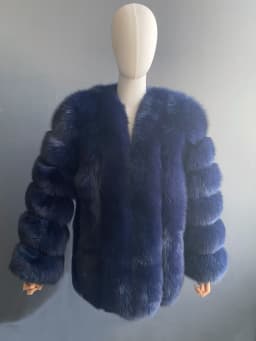 Women's Real Fox Fur Coat Winter Warm Luxury Jacket Natural Fur Thick Cozy Extra Long Heavy Windproof Outerwear for Ladies WG-70
