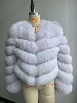OFTBUY Natural Fox Fur Jacket 2025 Winter Clothing Women Fashion Warm Short Real Fox Fur Coat Female Luxruy Fur Clothes Lady