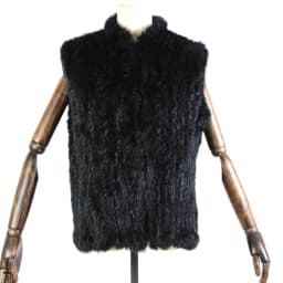 17 colors woman girl real rabbit fur vest jacket spring winter warm genuine rabbit fur knit coat vest black beige