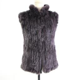 17 colors woman girl real rabbit fur vest jacket spring winter warm genuine rabbit fur knit coat vest black beige