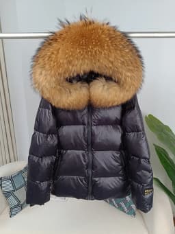 OFTBUY 2023 Winter Jacket Women Real Fox Fur Raccoon Fur Collar Hooded Thick Warm Duck Down Long Streetwear Outerwear Detachable