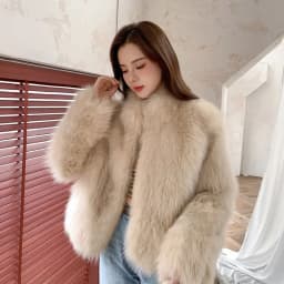 Black Fur Coat Women's Winter Thickened Artificial Fur Jacket Eco-friendly Mink Fur Overcoat Commute Style Loose Fit