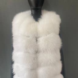 Natural Real Fox Fur Vest Natural Fur Coat For Jacket Female Coats Vest Waistcoat Long Fur Coats Real Fur Coat Fox Vest Jacket