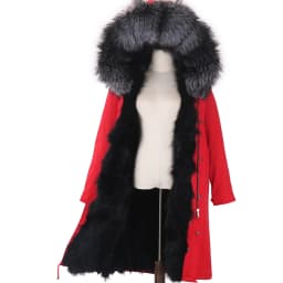2026 New Winter Jacket Women X-Long Parka Waterproof Big Natural Raccoon Fur Collar Hood Real Fur Coat Thick Warm Real Fox Fur