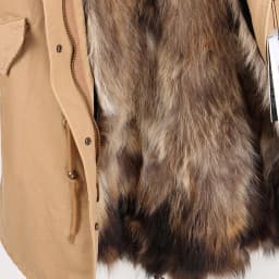 Maomaokong Women Parkas Real Natural Fur Winter Parka Raccoon Fur Collar Fox Inner Fur Liner Jacket Women's Jacket Fur Coat