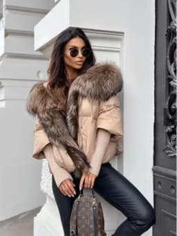 OFTBUY 2023 Winter Jacket Women Real Fox Fur Collar Hooded Natural Thick Warm Loose Oversize Duck Down Coat Streetwear Outerwear