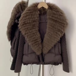 OFTBUY Women New Winter Real Fur Collar Natural Fur Cropped Warm Puffer Coat Duck Down Jacket Female Fashion Casual Outerwear