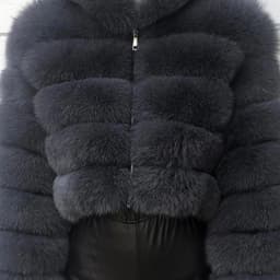 Autumn And Winter Mid Length Natural Fox Fur Coat Women Fashionable Fur Jacket The Most Popular Real Fur Coat Female Clothing