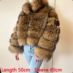 2023 Natural Real Fox Fur Coat Women Winter Warm Luxury Fur Jacket Detachable Long Sleeves Female Vest Furry Coats Outerwear