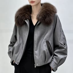 OFTBUY Short Zipper Duck Down Clothing Natural Fur Outerwear New Winter Real Fox Fur Coat Women Lightweight Down Jacket Female