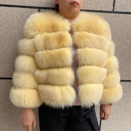 New Real Fox Fur Coat Women's Winter Warm 100% Natural Fur Jacket Short Raccoon Fur Coat Women's High Quality Hot Sale