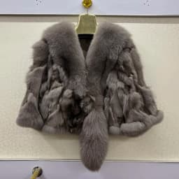 New Arrival Women Real 100% Natural Fox Fur Coats Autumn Winter Wholeskin Fox Fur Short Style Jacket Warm Real Fox Fur Overcoats