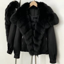 OFTBUY 2026 New Winter Female Duck Down Parka Real Fox Fur Collar Women Natural Fur Warm Jacket Fur Cuffs Casual Coat Outerwear